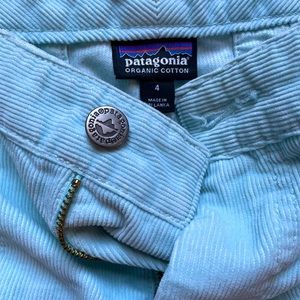 baby blue Patagonia corduroy shorts